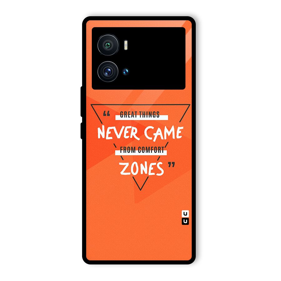 Great Things Comfort Zones Glass Back Case for Vivo iQOO 9 Pro