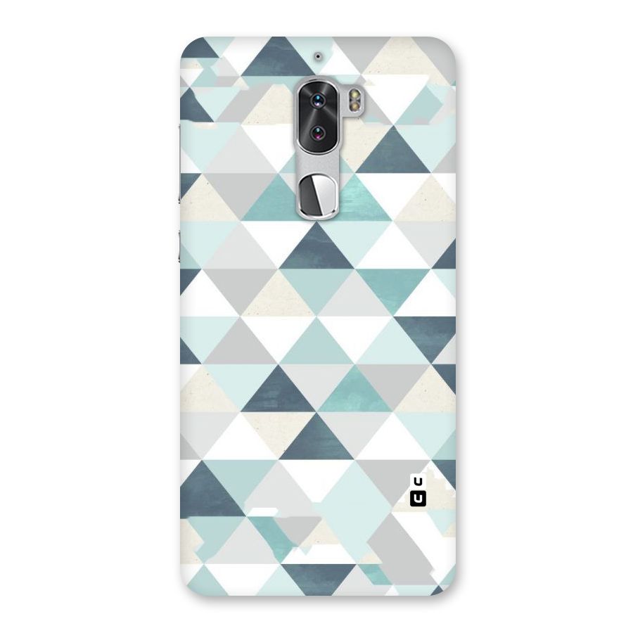 Green And Grey Pattern Back Case for Coolpad Cool 1
