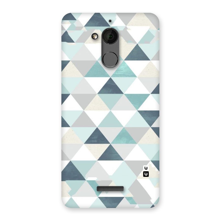 Green And Grey Pattern Back Case for Coolpad Note 5