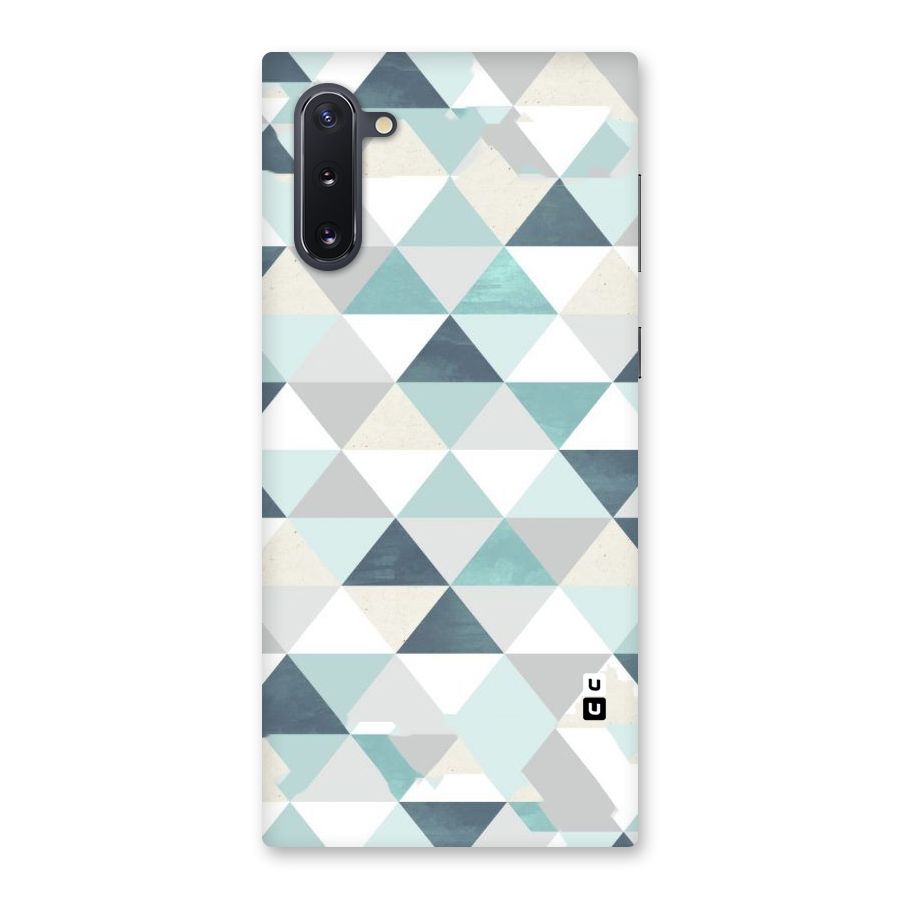 Green And Grey Pattern Back Case for Galaxy Note 10