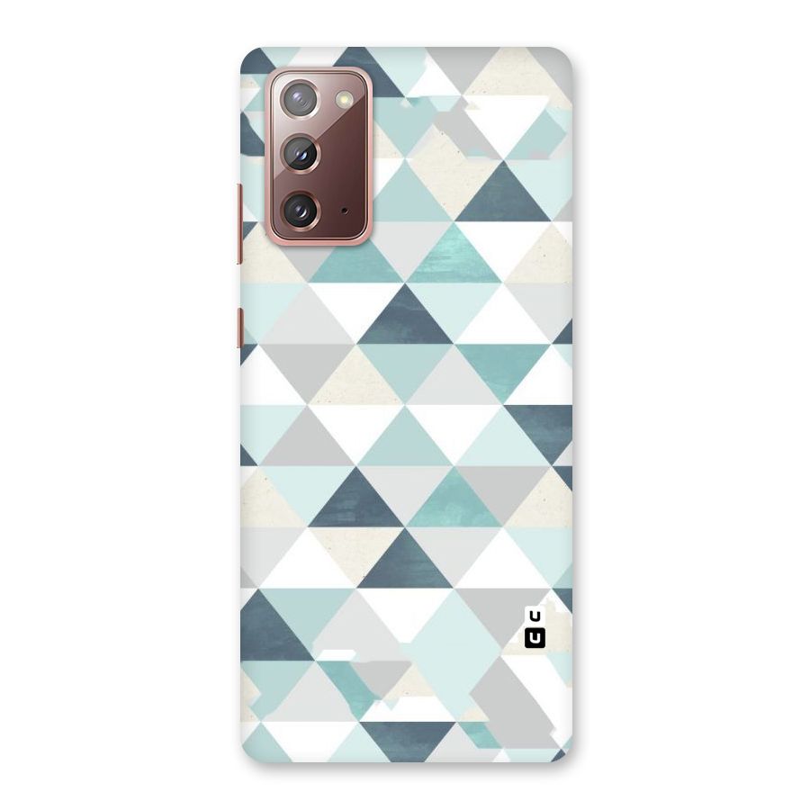 Green And Grey Pattern Back Case for Galaxy Note 20