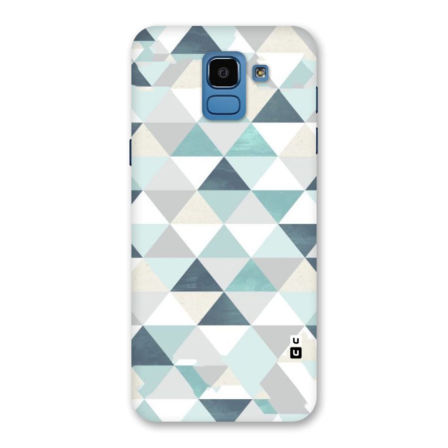 Green And Grey Pattern Back Case for Galaxy On6