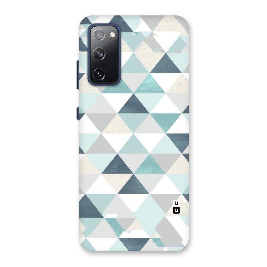 Green And Grey Pattern Back Case for Galaxy S20 FE