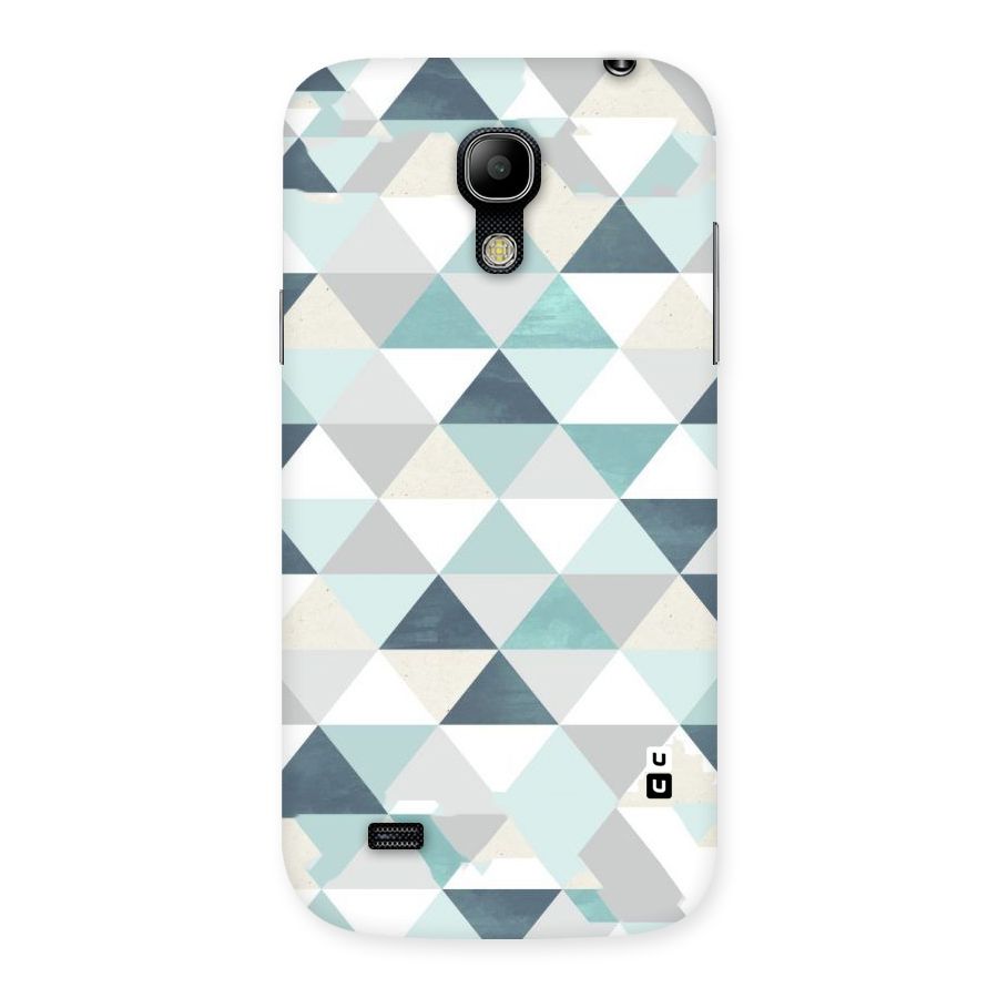 Green And Grey Pattern Back Case for Galaxy S4 Mini