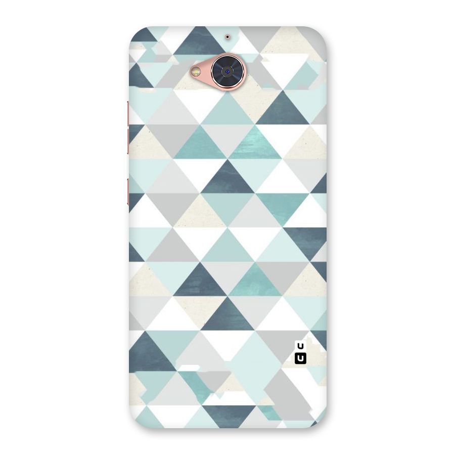 Green And Grey Pattern Back Case for Gionee S6 Pro