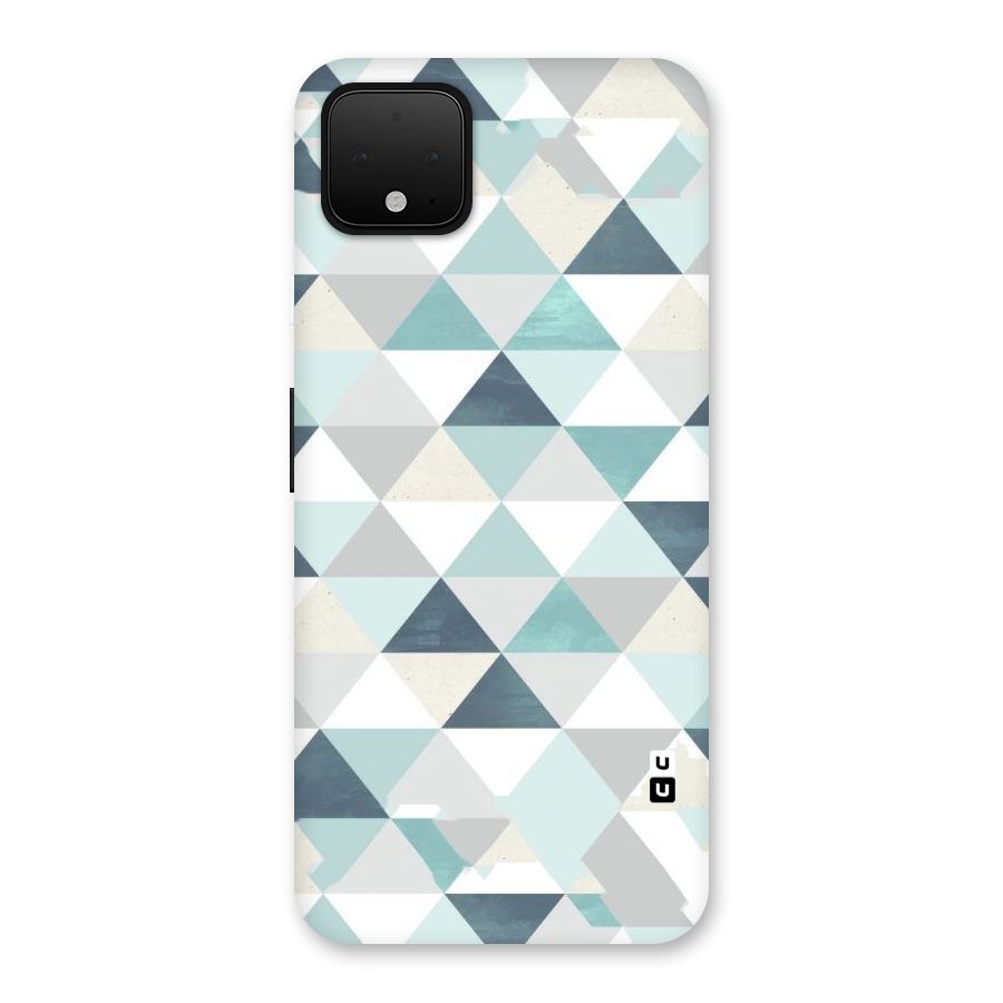 Green And Grey Pattern Back Case for Google Pixel 4 XL
