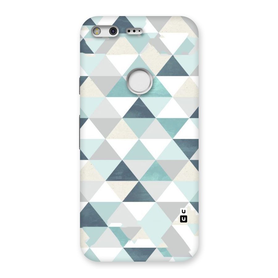 Green And Grey Pattern Back Case for Google Pixel XL