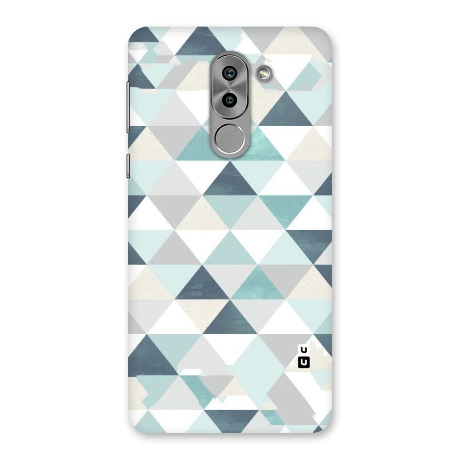 Green And Grey Pattern Back Case for Honor 6X
