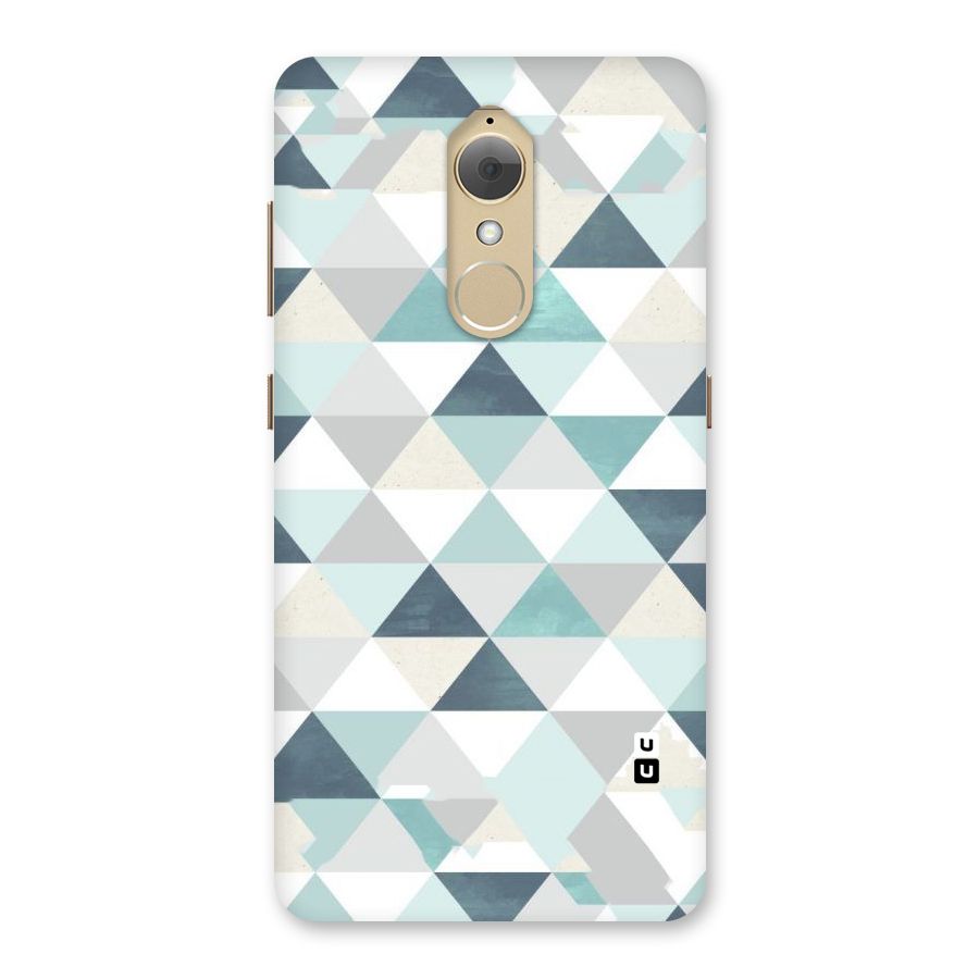 Green And Grey Pattern Back Case for Lenovo K8