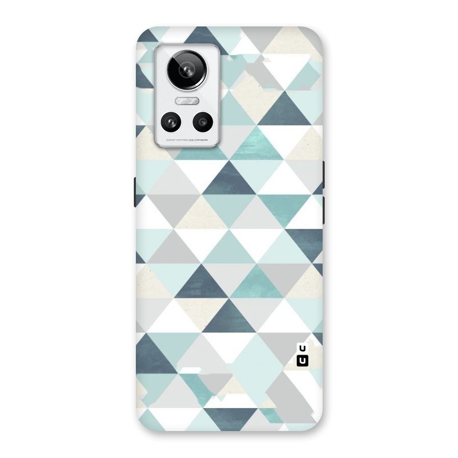 Green And Grey Pattern Back Case for Realme GT Neo 3