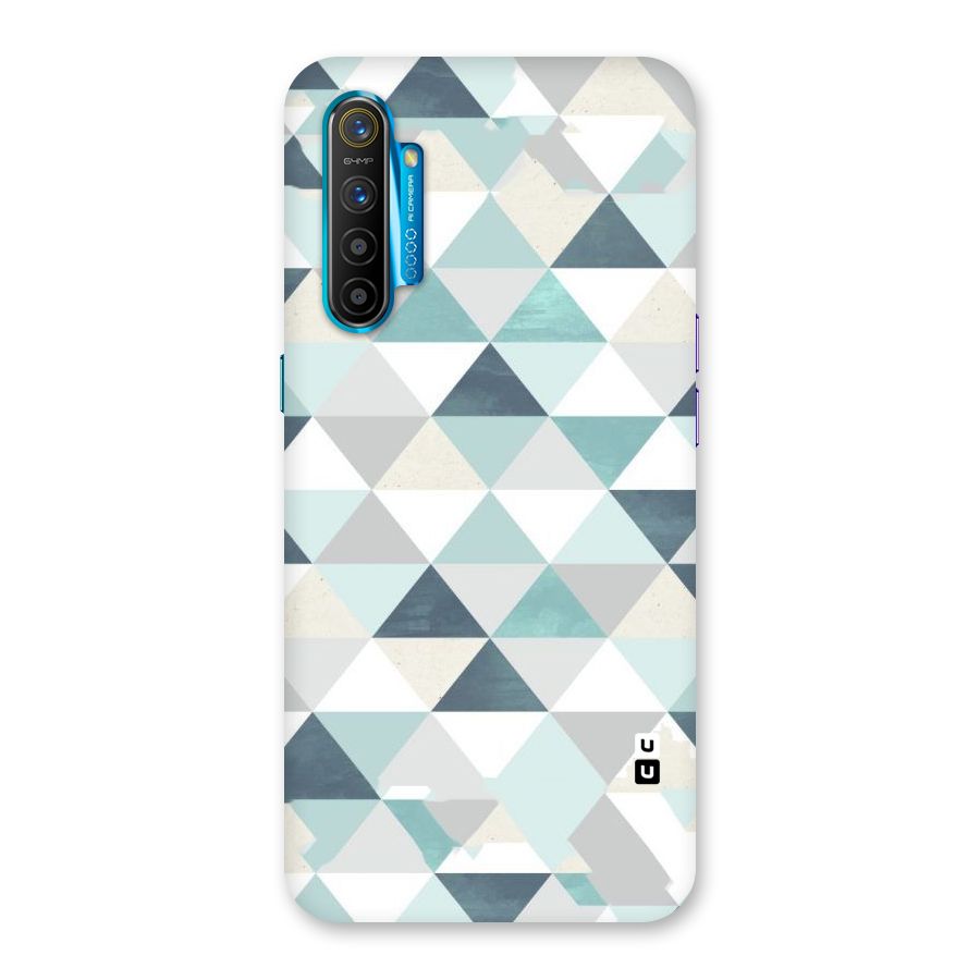 Green And Grey Pattern Back Case for Realme XT