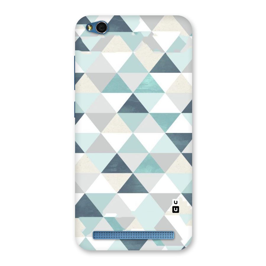 Green And Grey Pattern Back Case for Redmi 5A