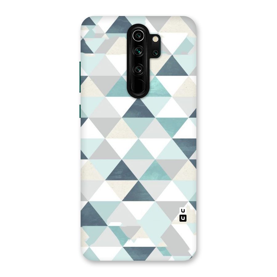 Green And Grey Pattern Back Case for Redmi Note 8 Pro