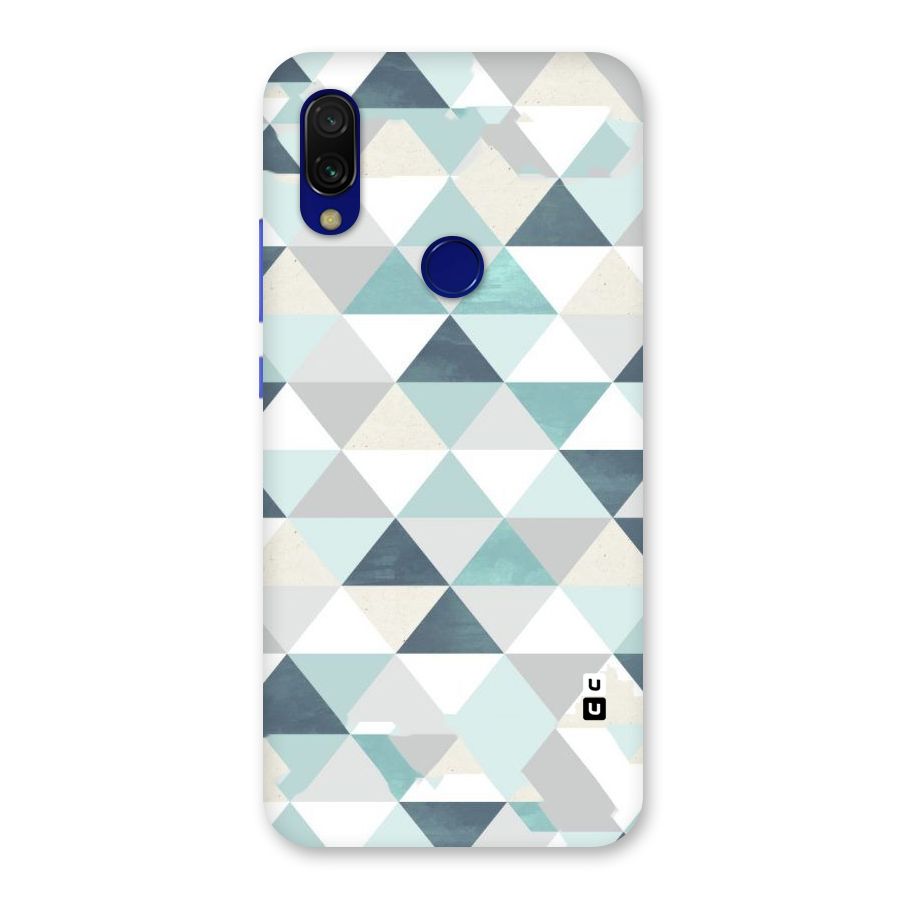 Green And Grey Pattern Back Case for Redmi Y3