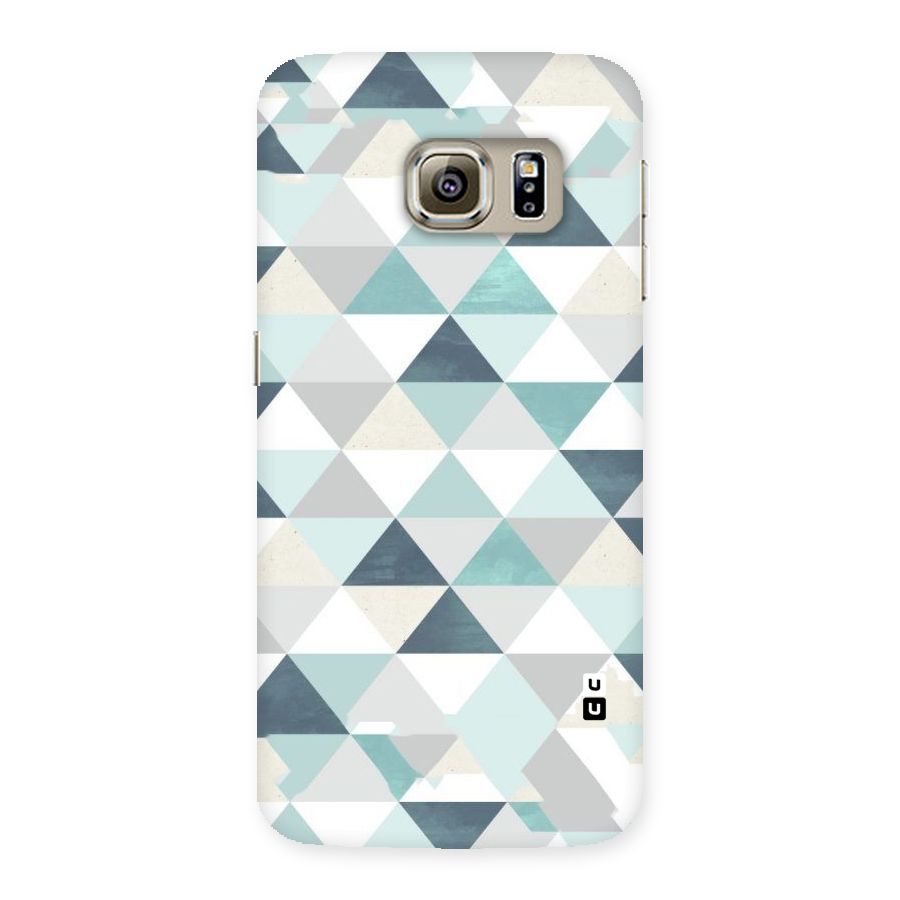 Green And Grey Pattern Back Case for Samsung Galaxy S6 Edge