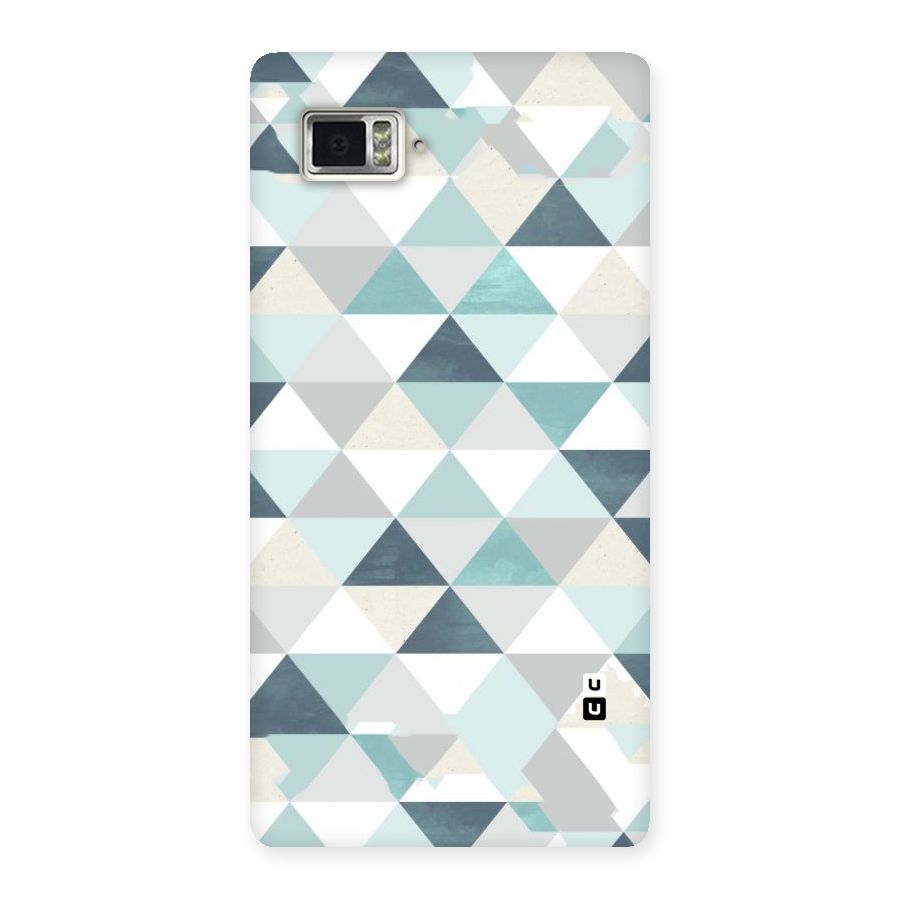 Green And Grey Pattern Back Case for Vibe Z2 Pro K920