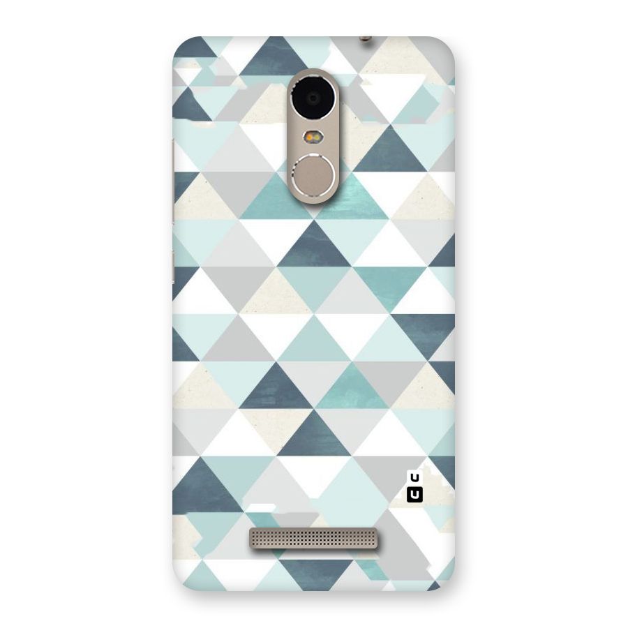 Green And Grey Pattern Back Case for Xiaomi Redmi Note 3