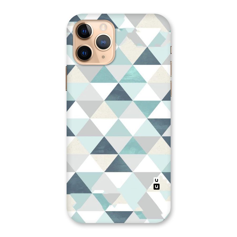 Green And Grey Pattern Back Case for iPhone 11 Pro