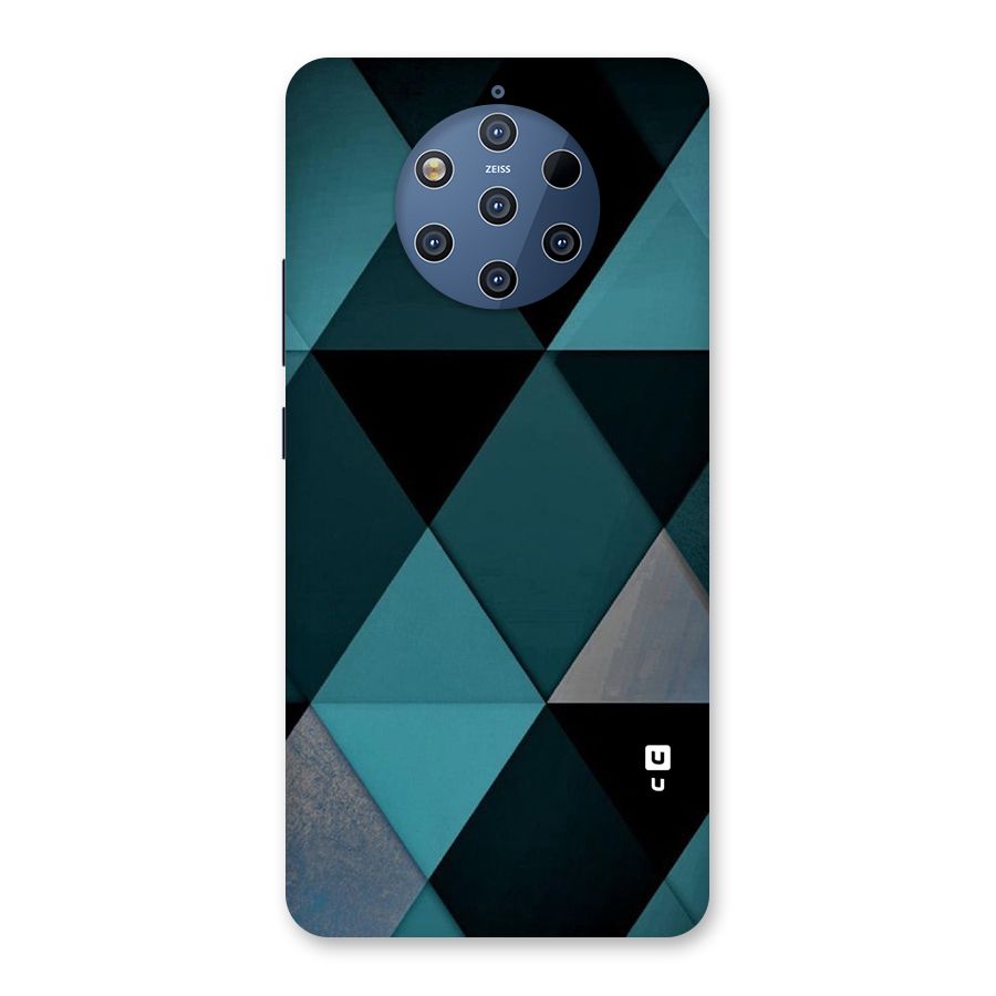 Green Black Shapes Back Case for Nokia 9 PureView