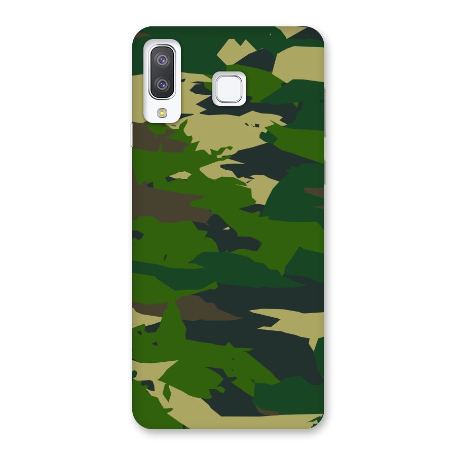 Green Camouflage Army Back Case for Galaxy A8 Star
