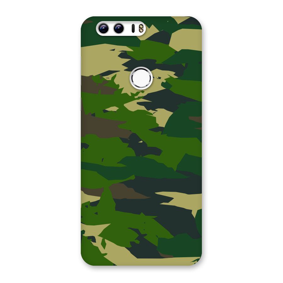 Green Camouflage Army Back Case for Honor 8