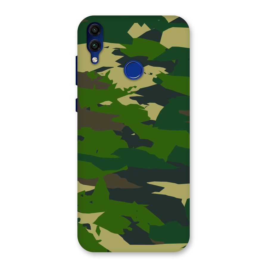 Green Camouflage Army Back Case for Honor 8C