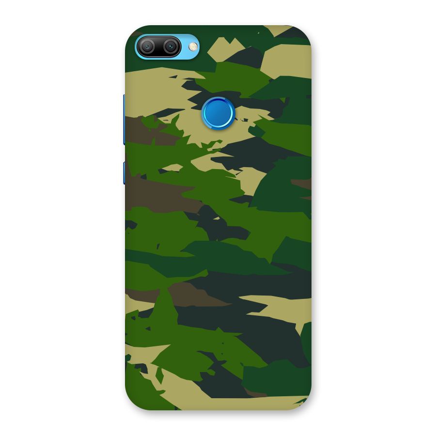 Green Camouflage Army Back Case for Honor 9N