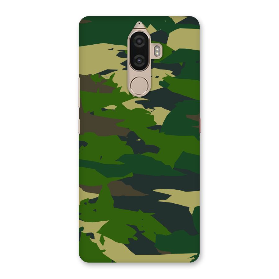 Green Camouflage Army Back Case for Lenovo K8 Note