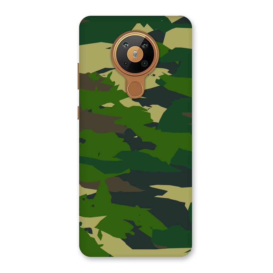 Green Camouflage Army Back Case for Nokia 5.3