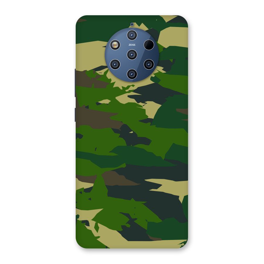 Green Camouflage Army Back Case for Nokia 9 PureView