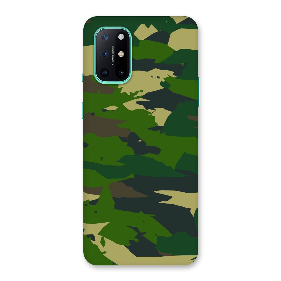 Green Camouflage Army Back Case for OnePlus 8T