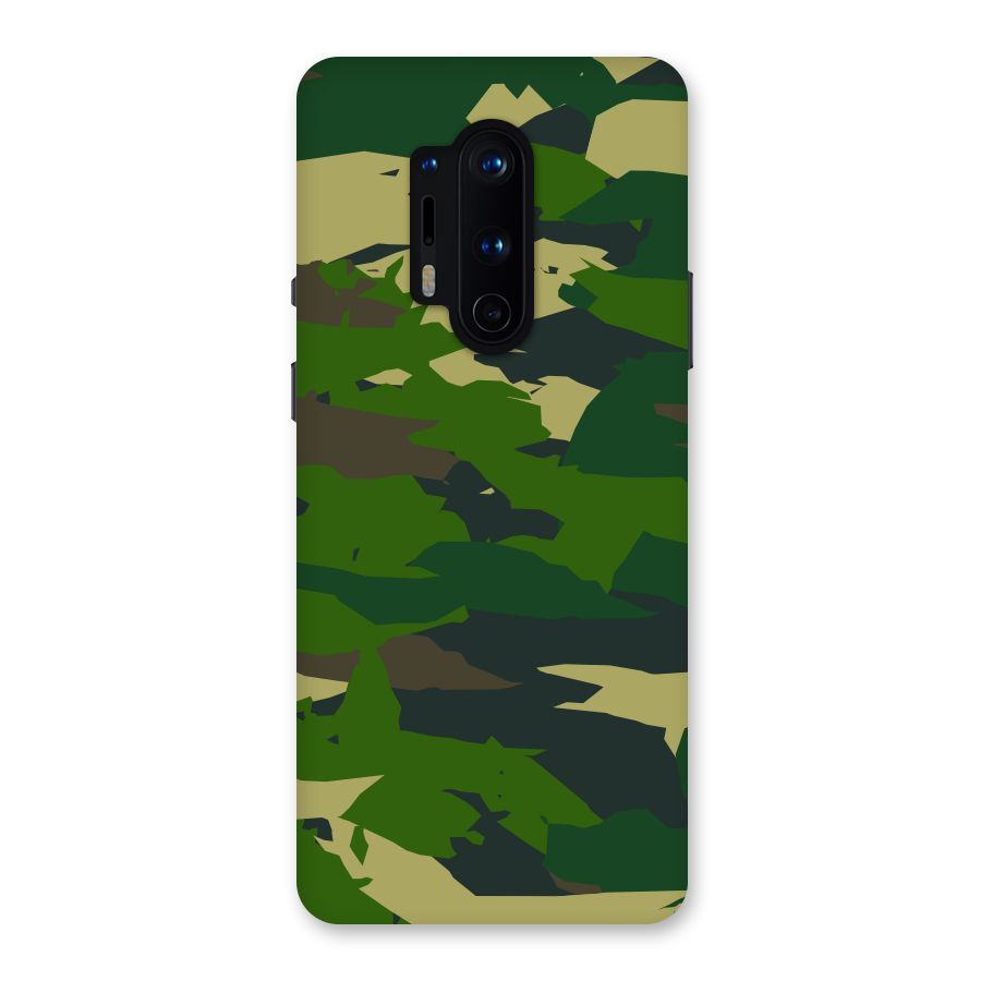 Green Camouflage Army Back Case for OnePlus 8 Pro