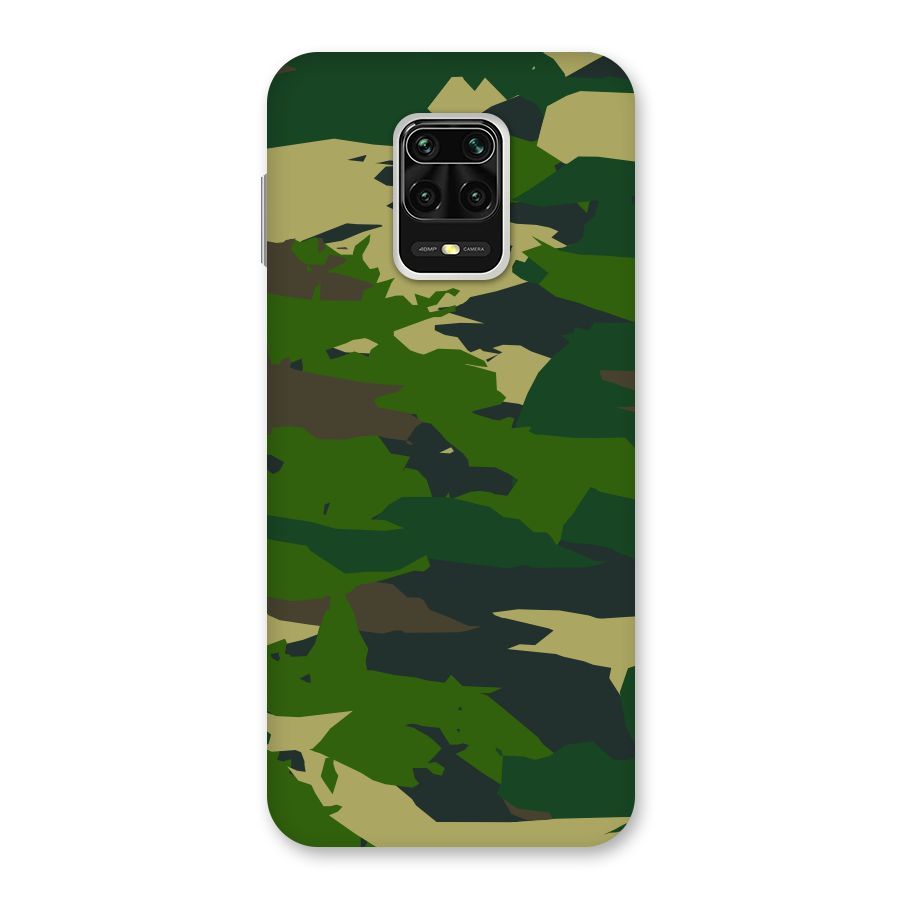 Green Camouflage Army Back Case for Poco M2 Pro