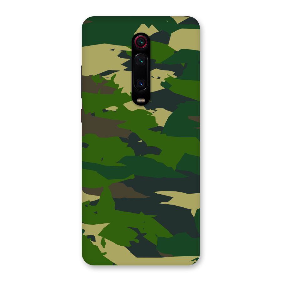 Green Camouflage Army Back Case for Redmi K20