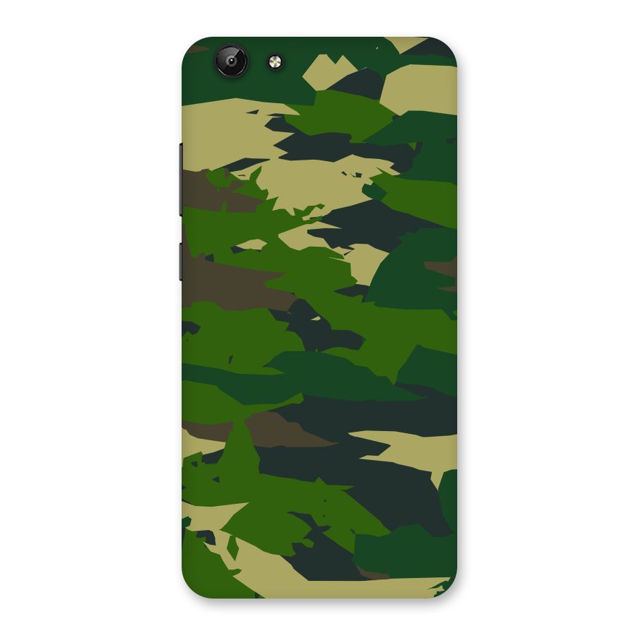 Green Camouflage Army Back Case for Vivo Y69