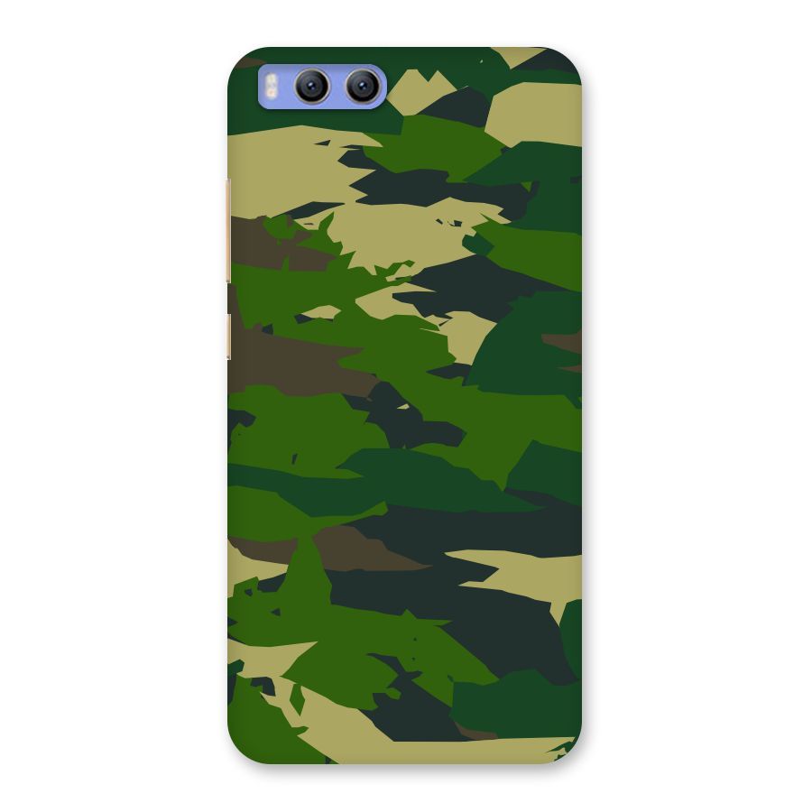Green Camouflage Army Back Case for Xiaomi Mi 6