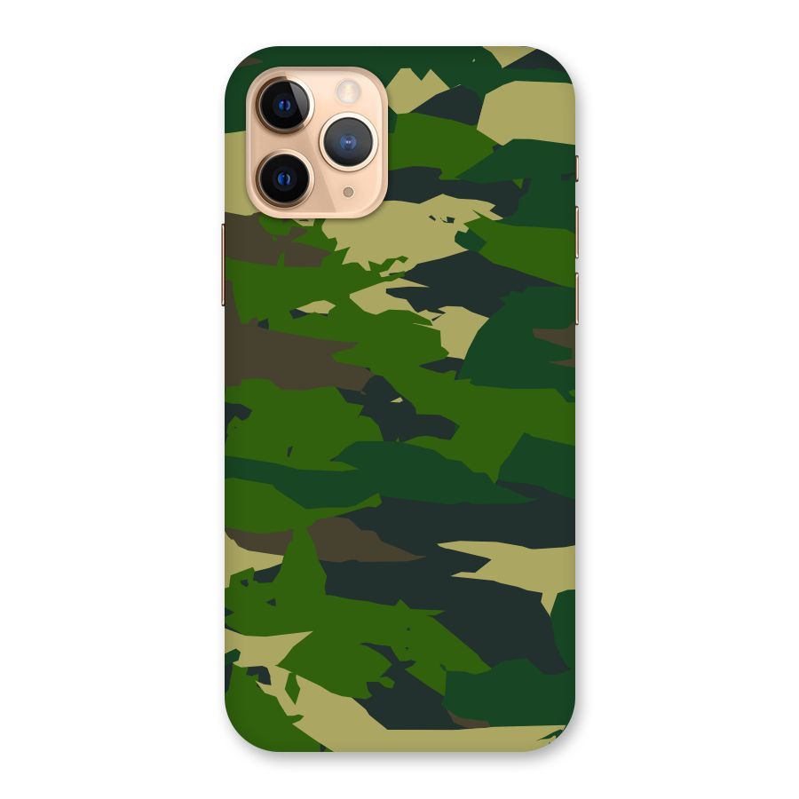Green Camouflage Army Back Case for iPhone 11 Pro