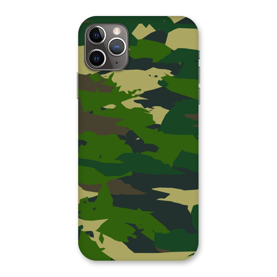 Green Camouflage Army Back Case for iPhone 11 Pro Max