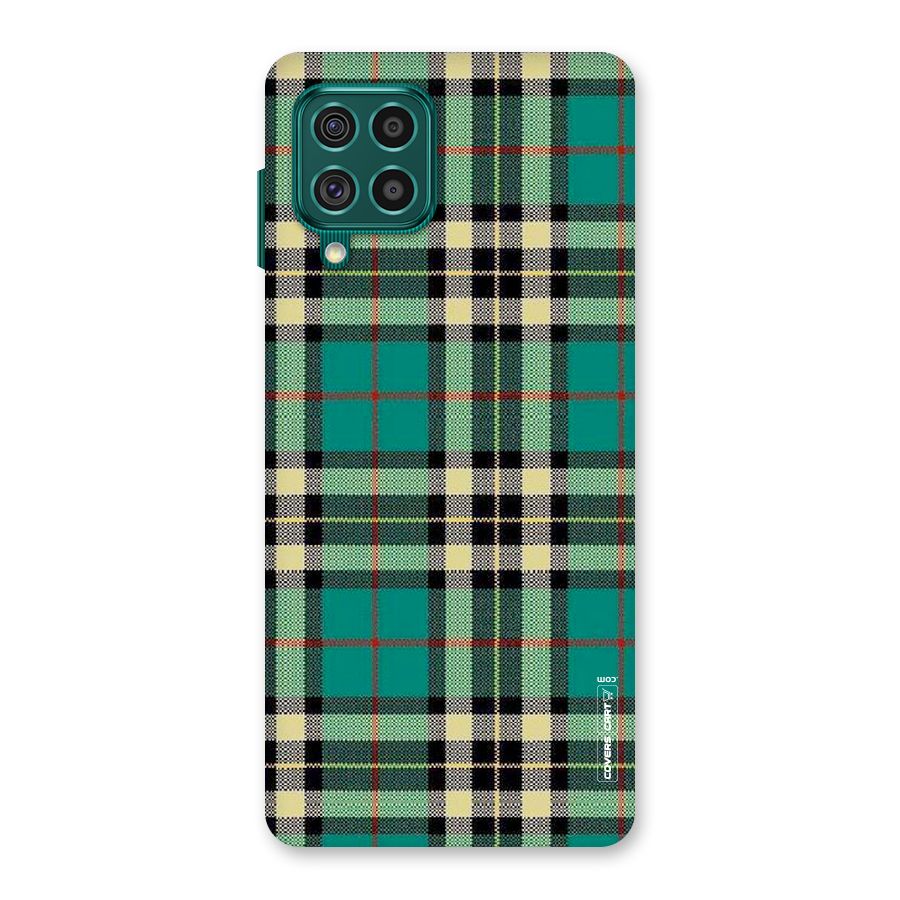 Green Check Back Case for Galaxy F62