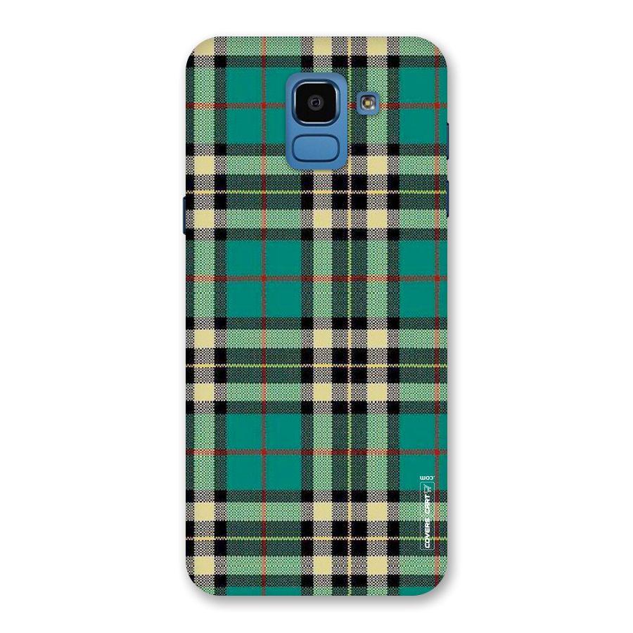Green Check Back Case for Galaxy On6