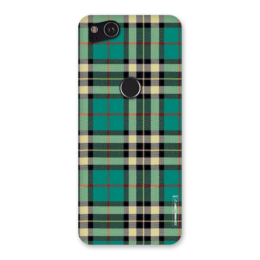 Green Check Back Case for Google Pixel 2