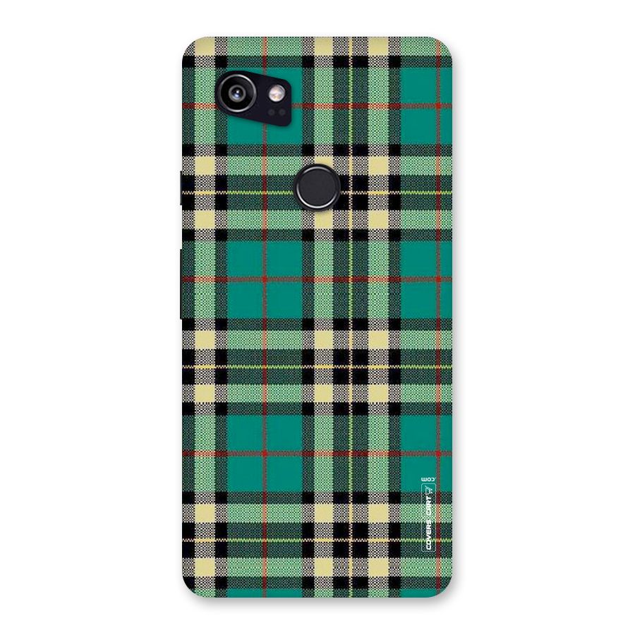 Green Check Back Case for Google Pixel 2 XL