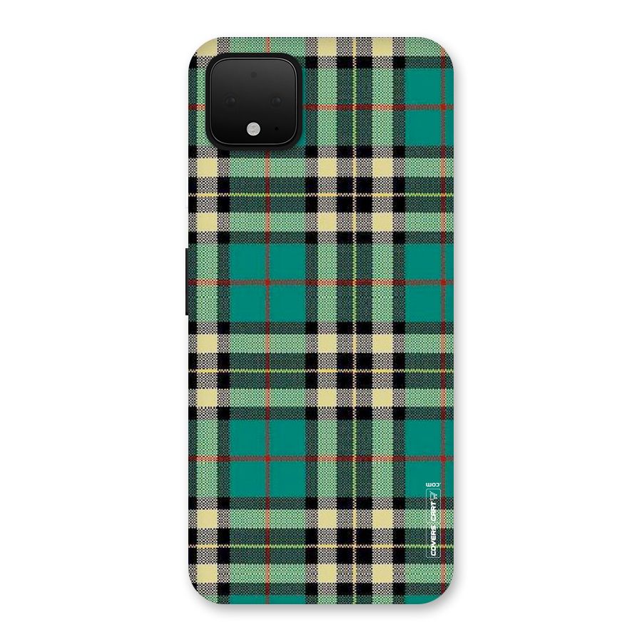 Green Check Back Case for Google Pixel 4 XL