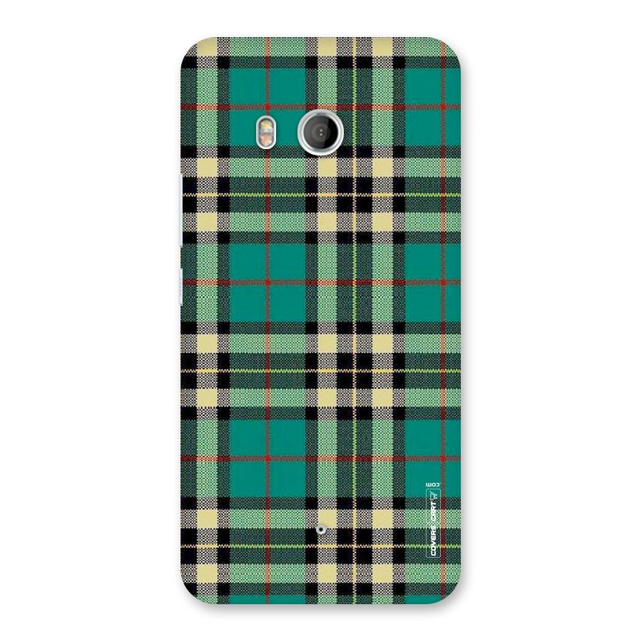 Green Check Back Case for HTC U11