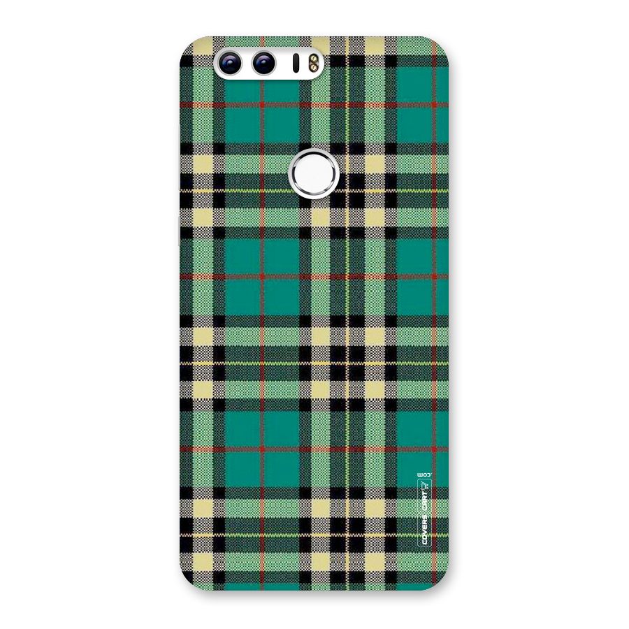 Green Check Back Case for Honor 8