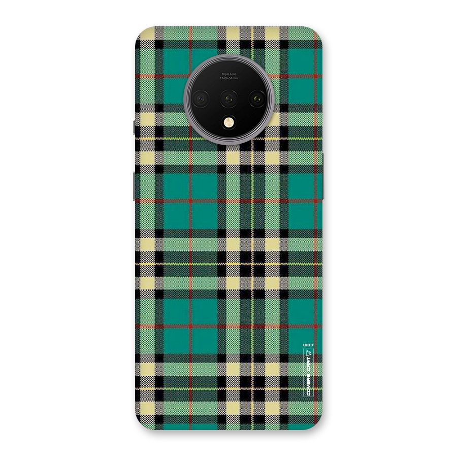 Green Check Back Case for OnePlus 7T