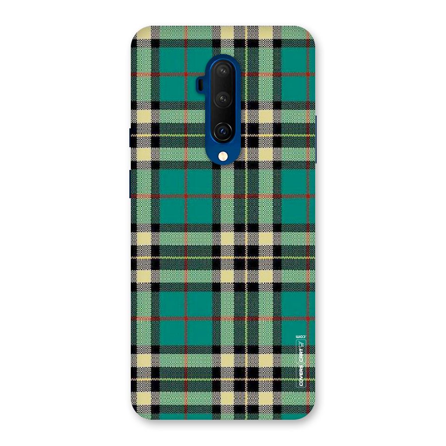 Green Check Back Case for OnePlus 7T Pro
