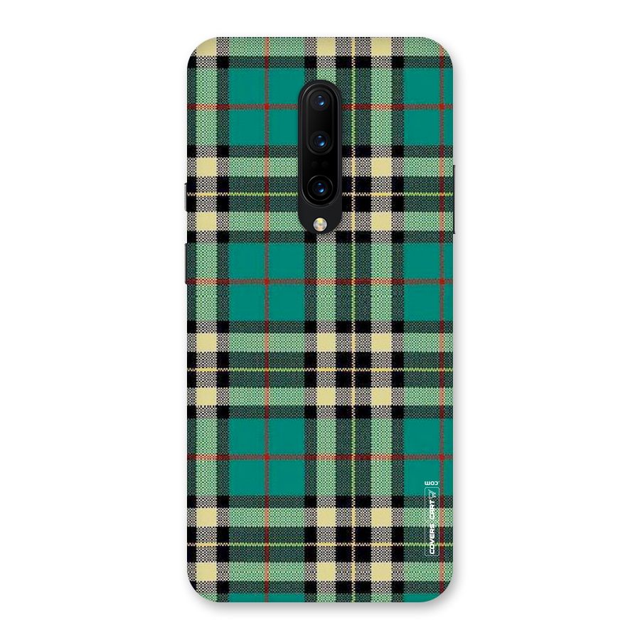 Green Check Back Case for OnePlus 7 Pro