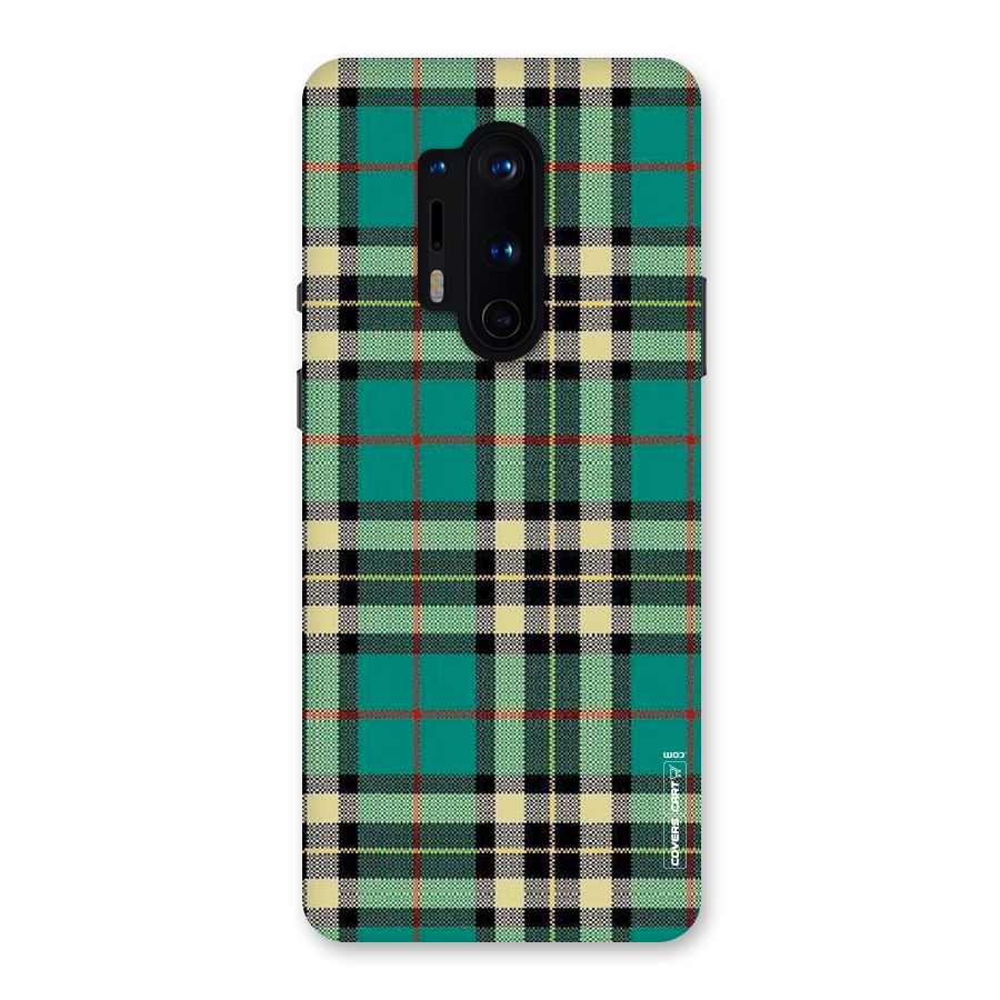 Green Check Back Case for OnePlus 8 Pro