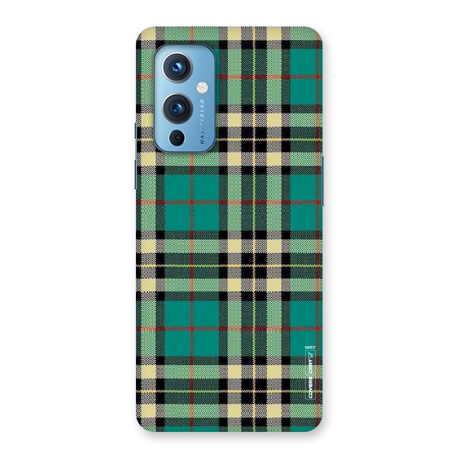 Green Check Back Case for OnePlus 9
